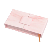 3D Mink Lash Box with Logo - Pink Marble
